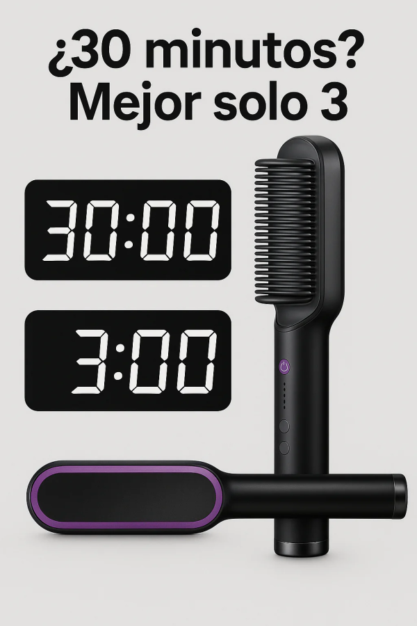 Cepillo Alisador Instantáneo Electrico - Imagen 2