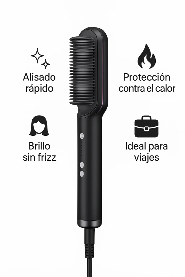 Cepillo Alisador Instantáneo Electrico - Imagen 5