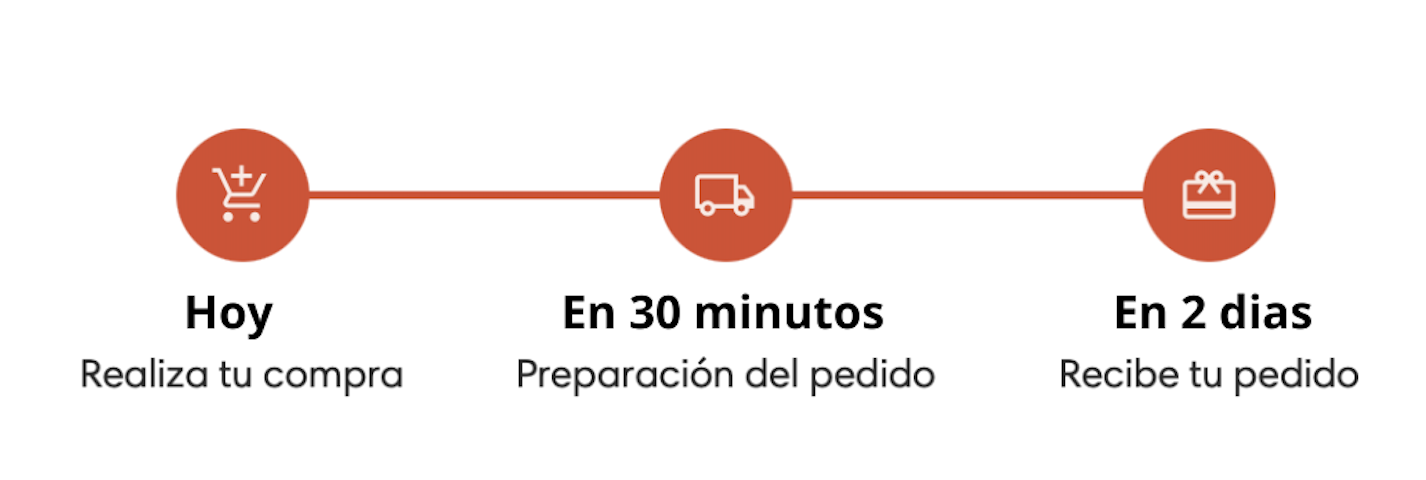 Despacho en 2 dias